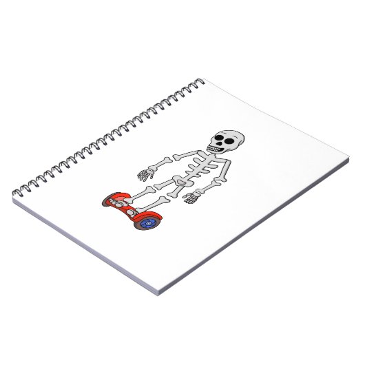 Spooky Hover Bones Notizblock (Linke Seite)