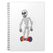 Spooky Hover Bones Notizblock (Vorderseite)