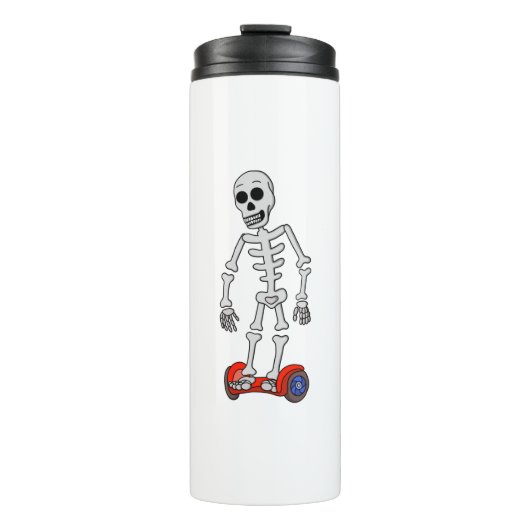 Spooky Hover Bones Thermosbecher (Vorderseite)