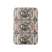 Spooky Human Skull Thunder_Cove Badematte (Vorderseite Vertikal)