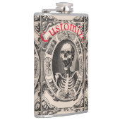 Spooky Human Skull Thunder_Cove Flachmann (Rechts)