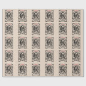 Spooky Human Skull Thunder_Cove Geschenkpapier (Flach)