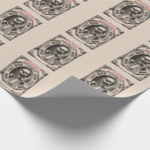 Spooky Human Skull Thunder_Cove Geschenkpapier (Ecke)