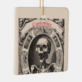 Spooky Human Skull Thunder_Cove Keramikornament (Rechts)