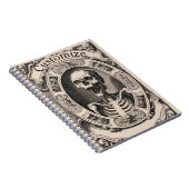 Spooky Human Skull Thunder_Cove Notizblock (Rechte Seite)