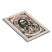 Spooky Human Skull Thunder_Cove Notizblock (Rechte Seite)