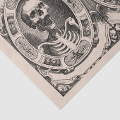 Spooky Human Skull Thunder_Cove Seidenpapier (Ausschnitt)