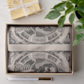 Spooky Human Skull Thunder_Cove Seidenpapier (Geschenk)