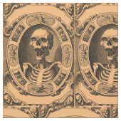 Spooky Human Skull Thunder_Cove Stoff (Nahaufnahme)