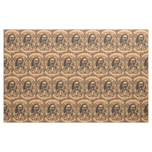 Spooky Human Skull Thunder_Cove Stoff (Fat Quarter (45,7 x 55,9 cm))