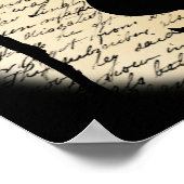 Spooky Hunched Witz Poster (Ecke)