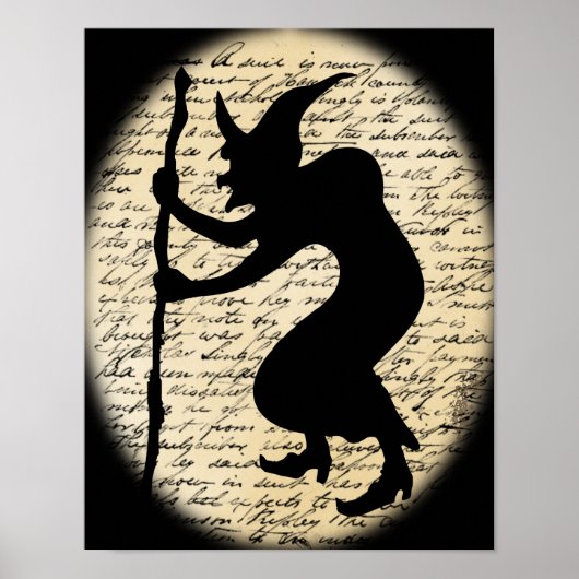 Spooky Hunched Witz Poster (Vorne)