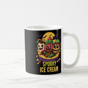 Spooky Ice Cream Dessous Halloween Design Kaffeetasse