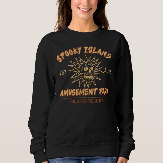 Spooky island - summer halloween sweatshirt (Vorderseite)