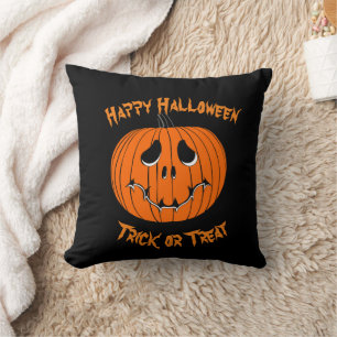 Spooky Jack O' Lantern Drehkissen Kissen