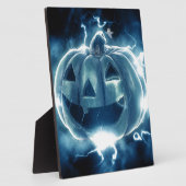 Spooky Jack-o-Lantern Fotoplatte (Seite)