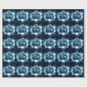 Spooky Jack-o-Lantern Geschenkpapier (Flach)