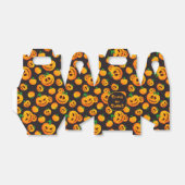Spooky Jack-O-Lantern Halloween Gefälligkeitsbox Geschenkschachtel (Ungefaltet)