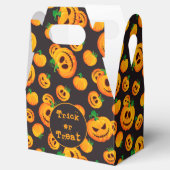 Spooky Jack-O-Lantern Halloween Gefälligkeitsbox Geschenkschachtel (Geöffnet)