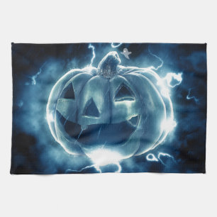 Spooky Jack-o-Lantern Handtuch