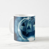 Spooky Jack-o-Lantern Kaffeetasse (Vorderseite Links)