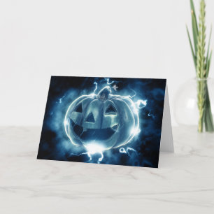 Spooky Jack-o-Lantern Karte