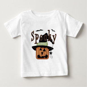 Spooky-Jack-O-Lantern-Langschlauch-Shirt Baby T-shirt