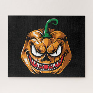Spooky Jack-O-Lantern Puzzle