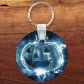 Spooky Jack-o-Lantern Schlüsselanhänger (Vorderseite)