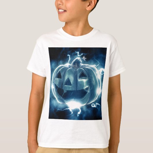 Spooky Jack-o-Lantern T-Shirt (Vorderseite)