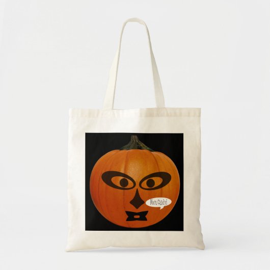 Spooky Jack-O-Lantern Trick oder Treattote Tasche (Vorne)