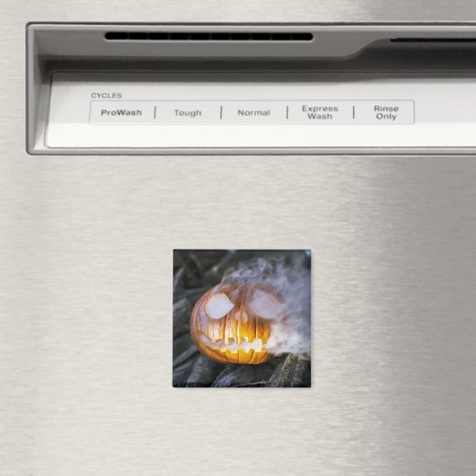 Spooky Jack-o-Laterne Magnet (In Situ (Geschirrspüler))