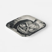 Spooky Jack-o'-Laterne Pappteller (Gewinkelt)