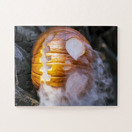 Spooky Jack-o-Laterne Puzzle (Horizontal)