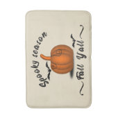 Spooky Jahreszeit Herbst Badematte (Vorderseite Vertikal)