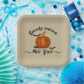 Spooky Jahreszeit Herbst Pappteller (Party)