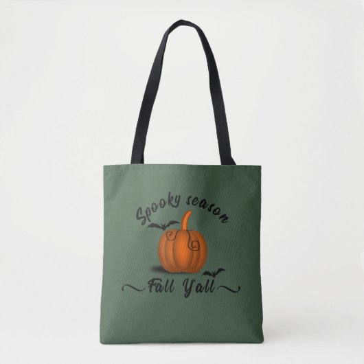 Spooky Jahreszeit Herbst Tasche (Vorderseite)