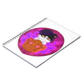 Spooky-Katze Notizblock (Linke Seite)