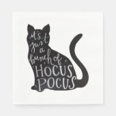 Spooky-Katze Serviette (Vorderseite)