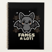 Spooky Kawaii Bat Halloween Planner Planer (Vorderseite)