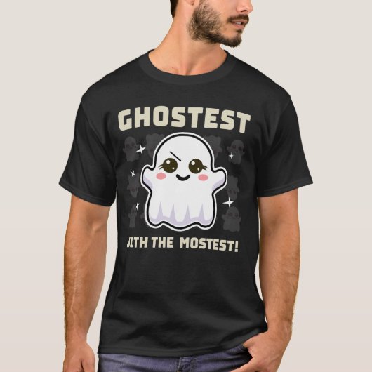 Spooky Kawaii Ghost Halloween Men-T - Shirt (Vorderseite)