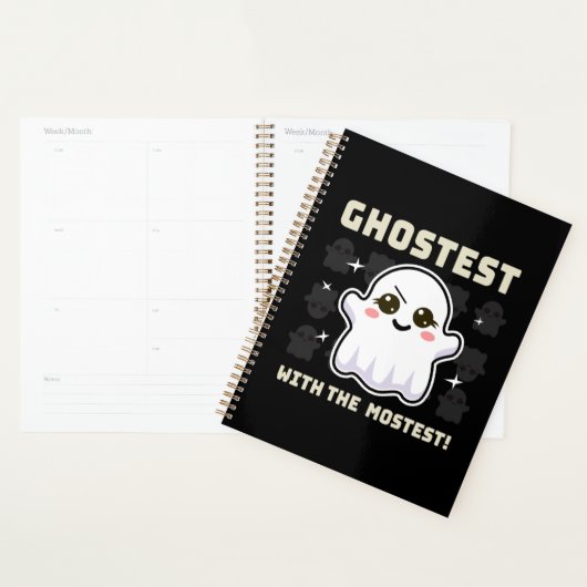 Spooky Kawaii Ghost Halloween Planner Planer (Anzeige)
