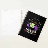 Spooky Kawaii Witch Halloween Planner Planer (Anzeige)