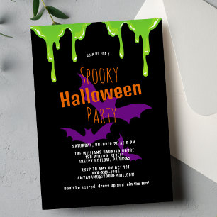 Spooky Kids Halloween-Party Einladung