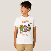 Spooky Kids T-Shirt für Halloween Spaß (Vorne ganz)
