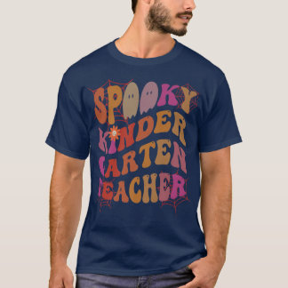 SPOOKY KINDER GARTEN LEHRER Kostüm Das ist mein Fa T-Shirt