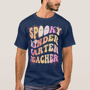 SPOOKY KINDER GARTEN LEHRER Kostüm Das ist mein Fa T-Shirt
