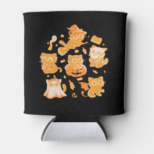 Spooky Kittens Classic T - Shirt Dosenkühler (Vorderseite)