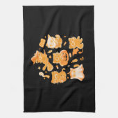 Spooky Kittens Classic T-Shirt Geschirrtuch (Vertikal)