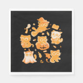 Spooky Kittens Classic T - Shirt Serviette (Vorderseite)
